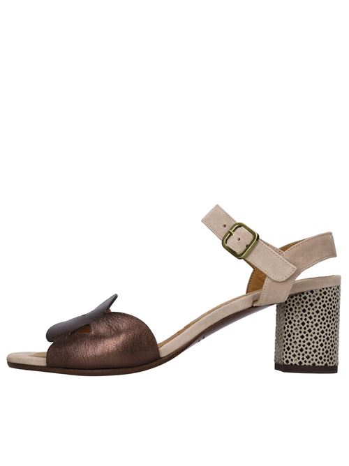 Sandali in pelle e camoscio CHIE MIHARA | HU-LORAN38 DALIMARRONE